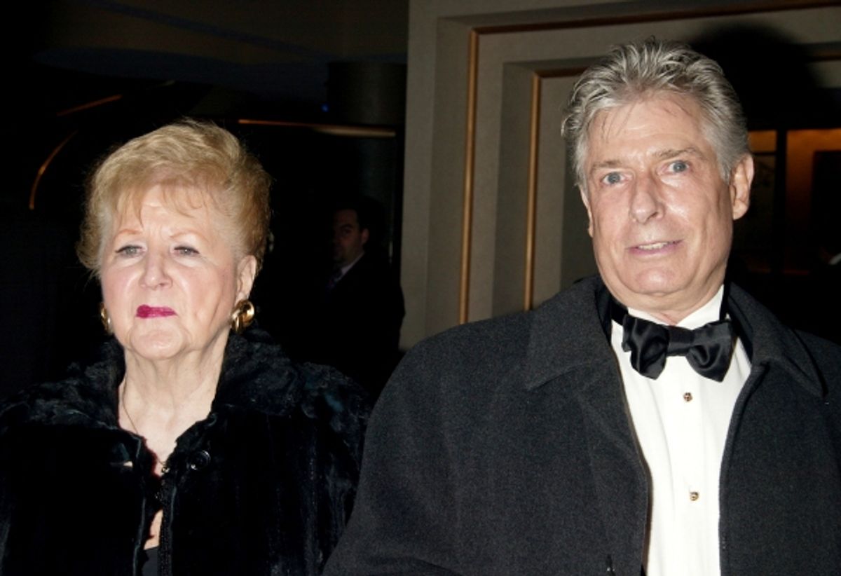 Margaret Whiting & Jack Wrangler attending LaCage Aux Folles - 12/9/2004 at 