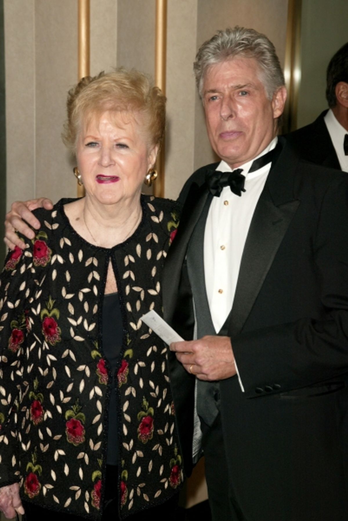 Margaret Whiting & Jack Wrangler attending LaCage Aux Folles - 12/9/2004 at 