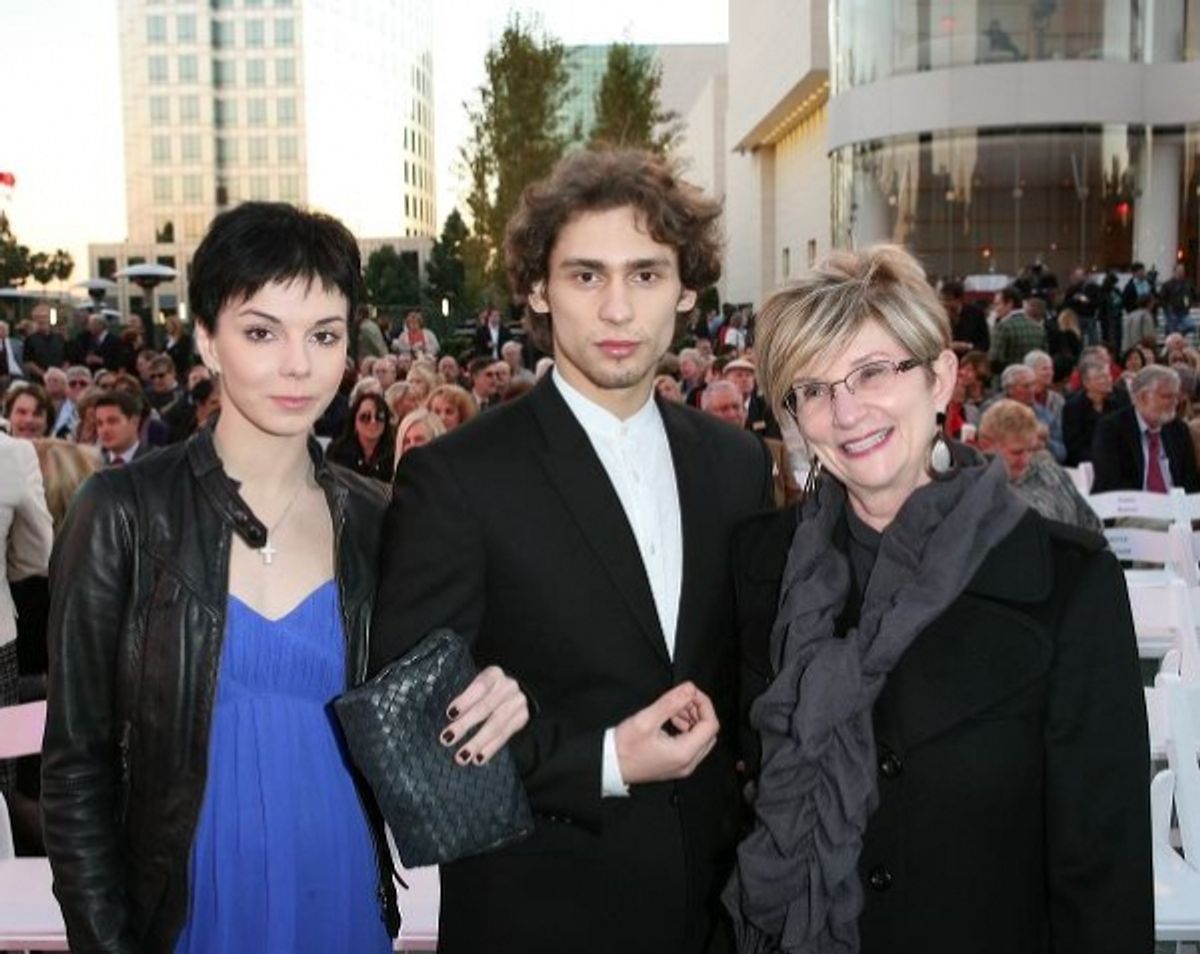 Natalia Osipova, Ivan Vasiliev and Center Executive VP Judy Morr  at 