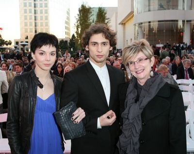 Natalia Osipova, Ivan Vasiliev and Center Executive VP Judy Morr  Photo