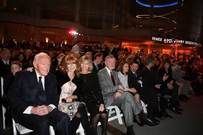 Founding Chairman Henry Segerstrom, Elizabeth Segerstrom and Sandy Segerstrom Daniels Photo