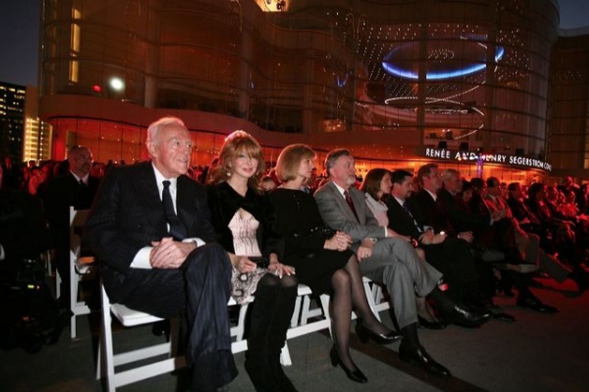 Henry Segerstrom, Elizabeth Segerstrom, Sandy Segerstrom Daniels and John Daniels  at 