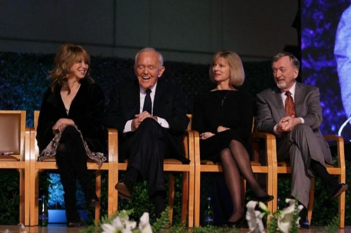 Elizabeth Segerstrom, Founding Chairman Henry Segerstrom, Sandy Segerstrom Daniels and John Daniels  at 
