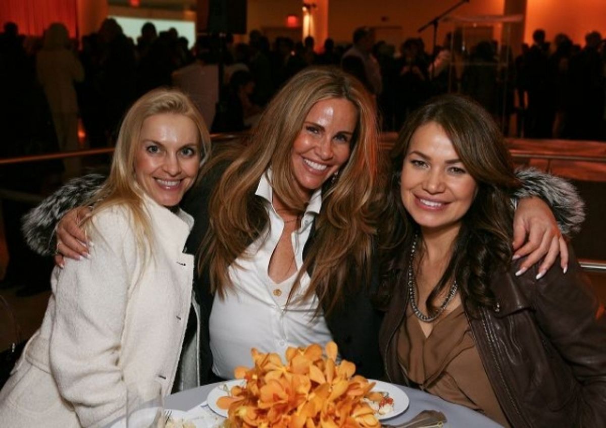 Parvina Glidewell, Tawny Kitaen and Kristina Steiner at 