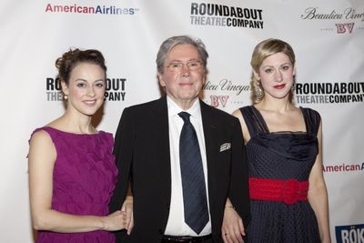 Sara Topham, Brian Bedford and Charlotte Parry Photo