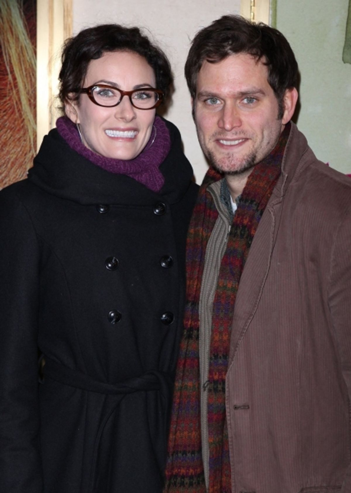 Laura Benanti and Steven Pasquale at 
