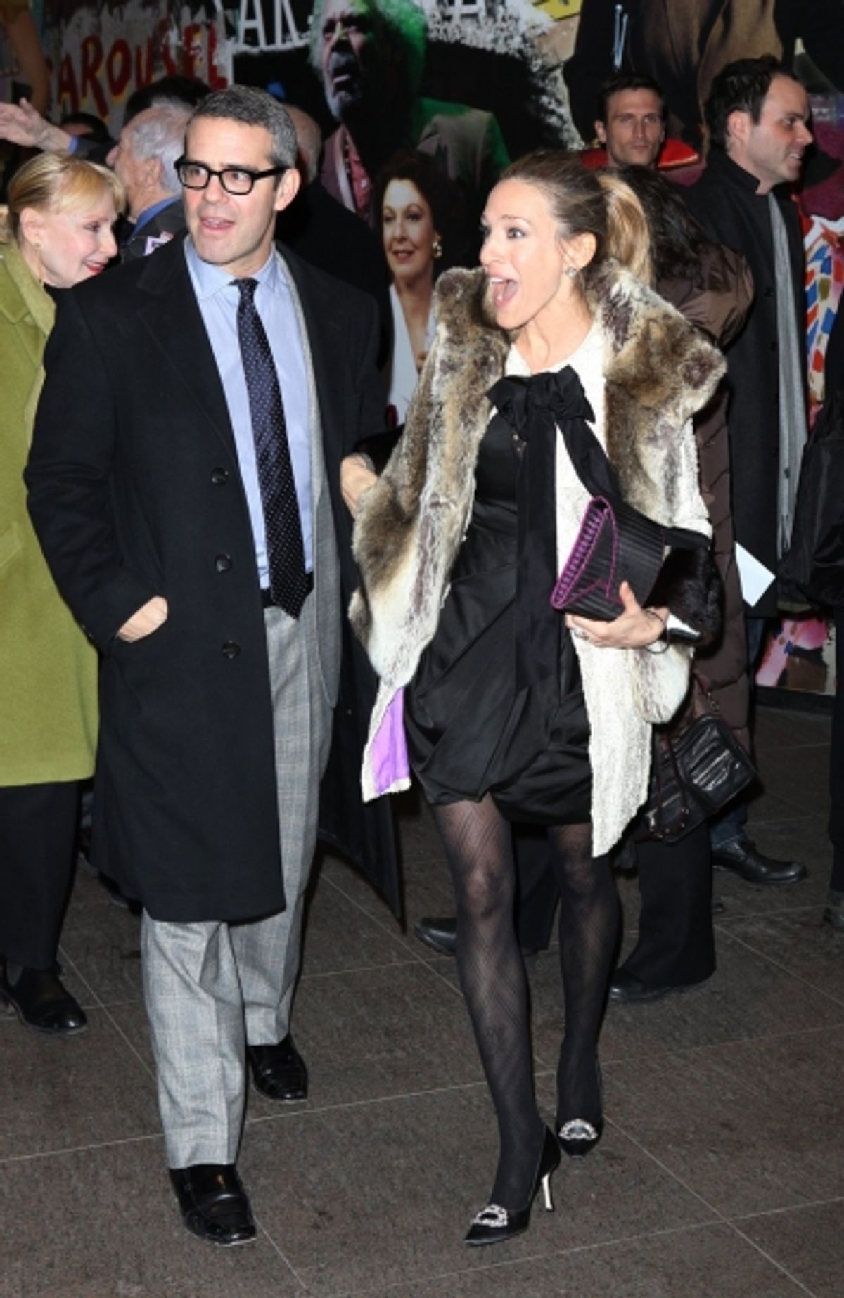 Andy Cohen & Sarah Jessica Parker at 