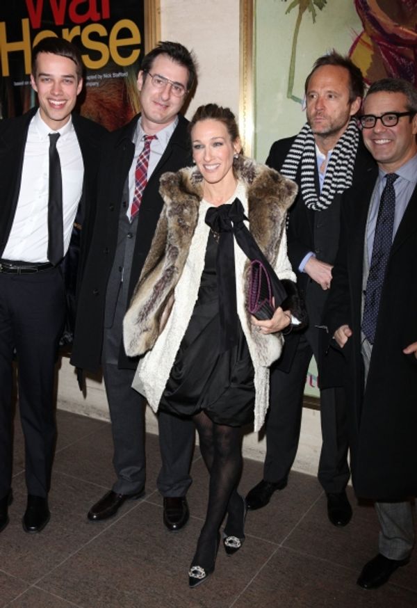 Jon Robin Baitz, John Benjamin Hickey, Sarah Jessica Parker and Andy Cohen Jon Robin… Photo