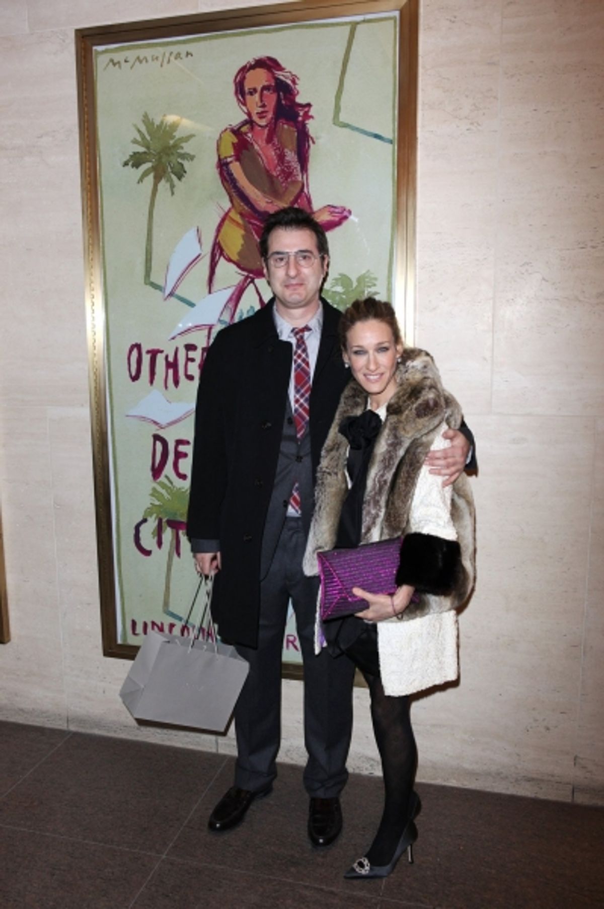 Jon Robin Baitz & Sarah Jessica Parker at 