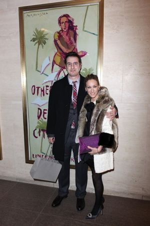 Jon Robin Baitz & Sarah Jessica Parker Photo