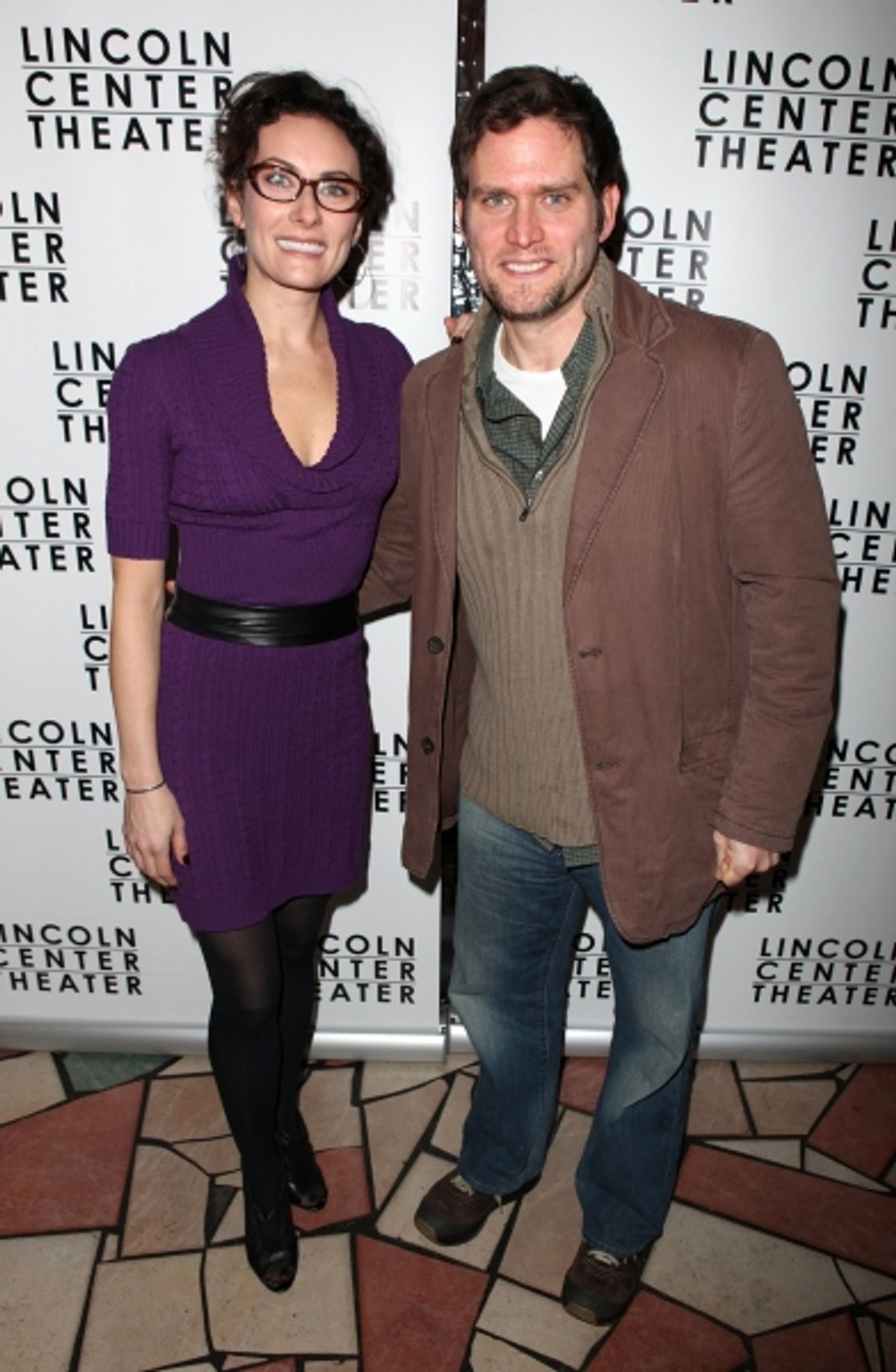 Laura Benanti and Steven Pasquale at 