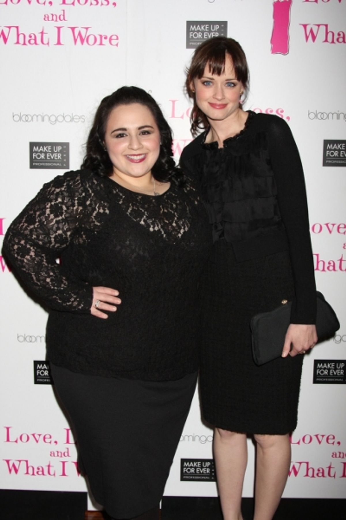 Nikki Blonsky and Alexis Bledel at 