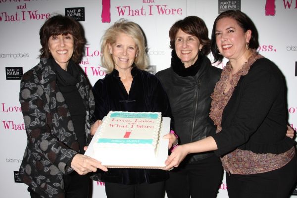 Nora Ephron, Daryl Roth, Delia Ephron, and Karen Carpenter Photo