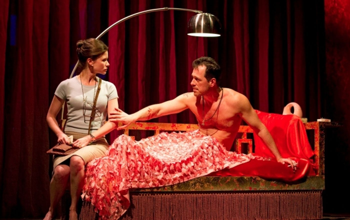 Photo Coverage: Olympia Dukakis in THE MILK TRAIN DOESN'T STOP HERE ANYMORE - Production Shots  Image