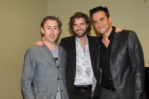 Alan Cumming, Lance Horne and Cheyenne Jackson Photo