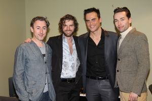 Alan Cumming, Lance Horne, Cheyenne Jackson and Paul Spicer Photo