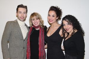 Paul Spicer, Lauren Kennedy, Alexandra Silber and Julie Garnye Photo
