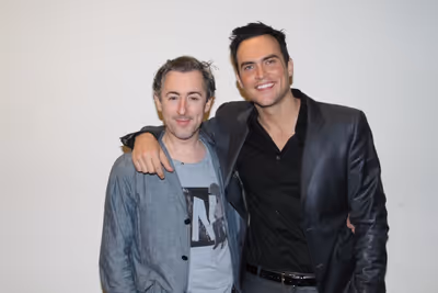 Alan Cumming and Cheyenne Jackson Photo