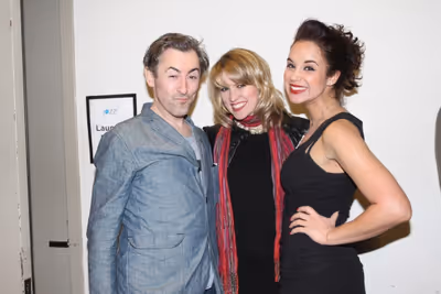Alan Cumming, Lauren Kennedy and Alexandra Silber Photo