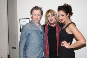 Alan Cumming, Lauren Kennedy and Alexandra Silber Photo