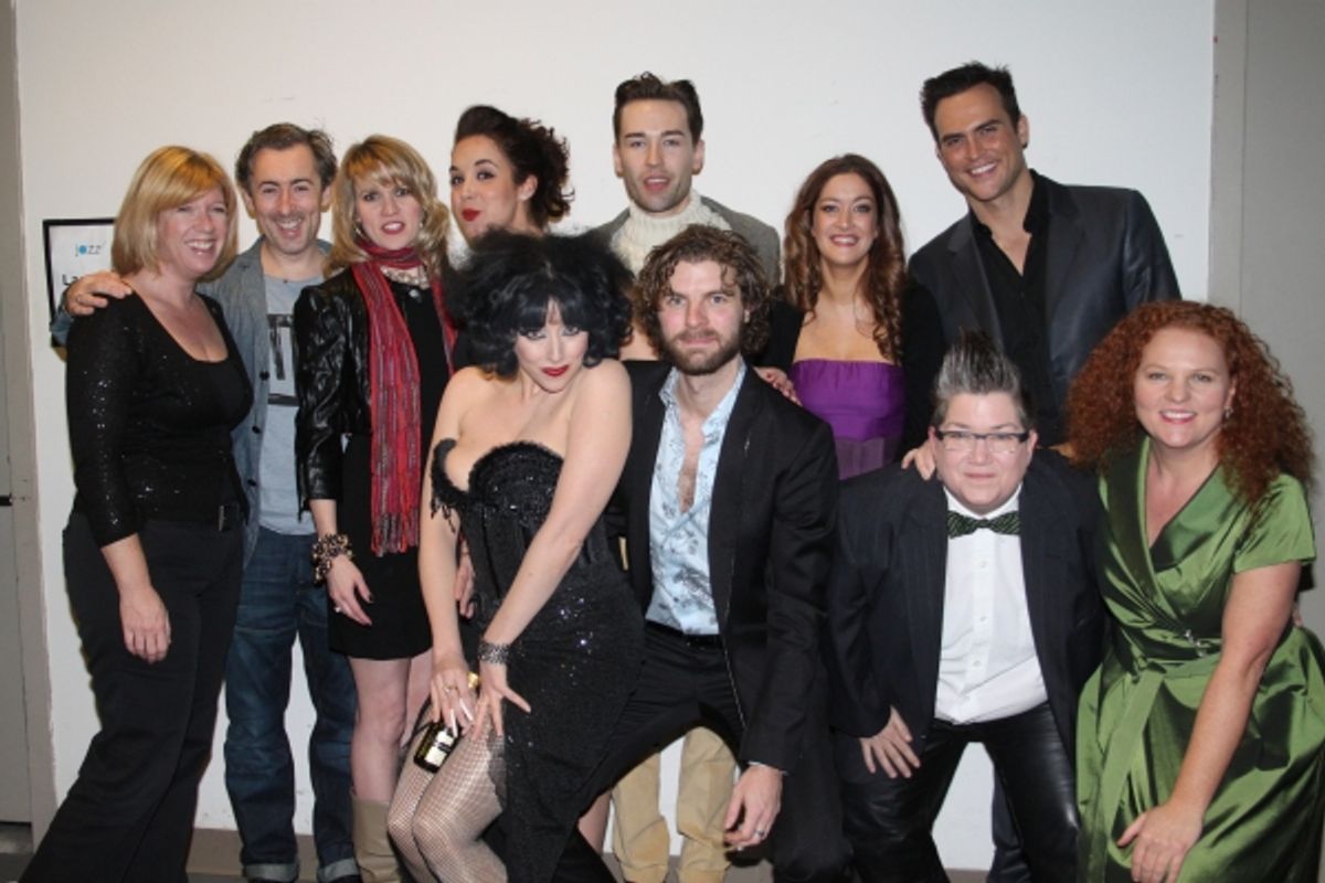 Daisy Prince, Alan Cumming, Lauren Kennedy, Alexandra Silber, Paul Spicer, Julie Atherton, Cheyenne Jackson, Meow Meow, Lance Horne, Lea DeLaria and Janette Mason at 