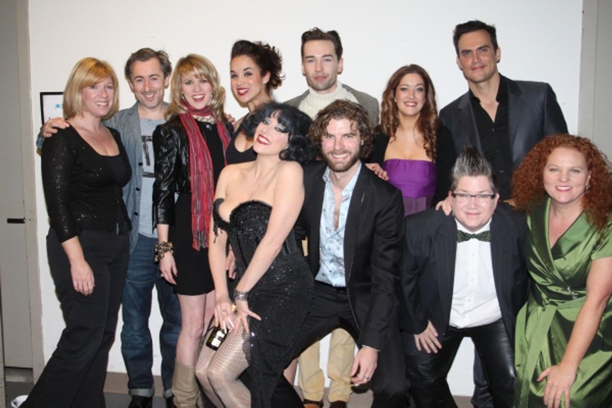 Daisy Prince, Alan Cumming, Lauren Kennedy, Alexandra Silber, Paul Spicer, Julie Atherton, Cheyenne Jackson, Meow Meow, Lance Horne, Lea DeLaria and Janette Mason at 