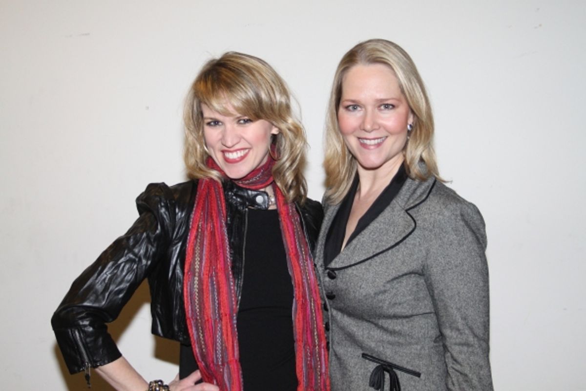 Lauren Kennedy and Rebecca Luker at 