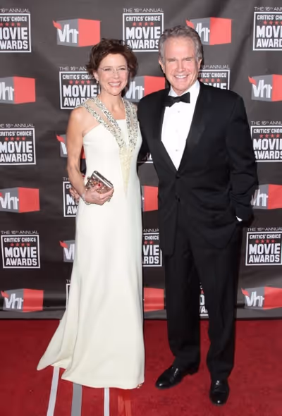 Annette Bening, Warren Beatty Photo