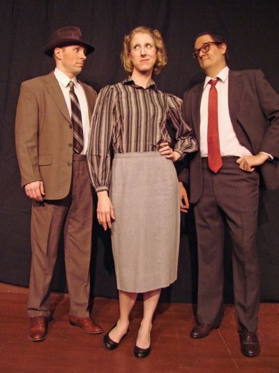                    Dave Lemrise, Allison McGrath & Jeff Gamlin             Photo