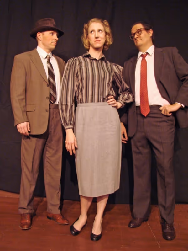                    Dave Lemrise, Allison McGrath & Jeff Gamlin             Photo