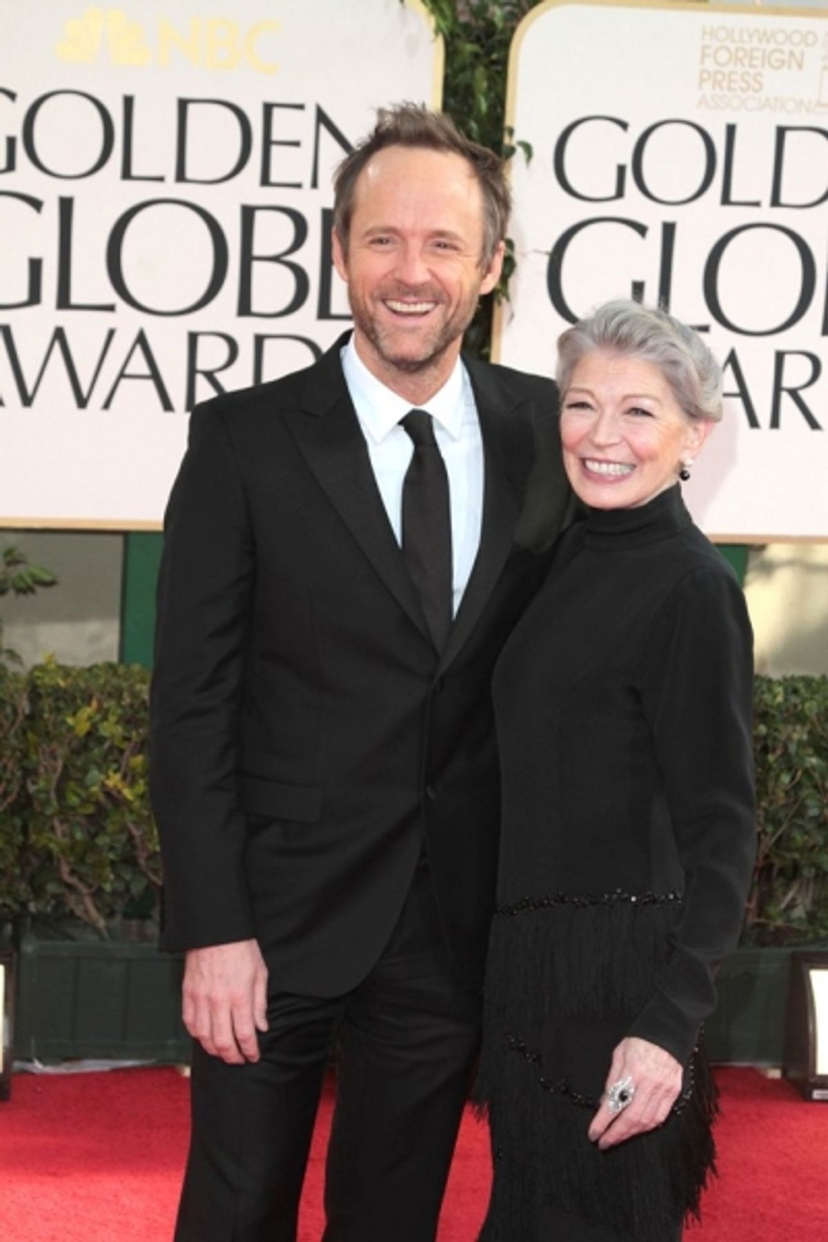 John Benjamin Hickey and Phyllis Somerville pictured at the 68th Annual Golden Globe Awards held at The Beverly Hilton hotel in Beverly Hills, California on January 16, 2011.  Ã¯Â�&iquest;Â½ RD / Orchon / Retna Digital. *** Local Caption ***   at 