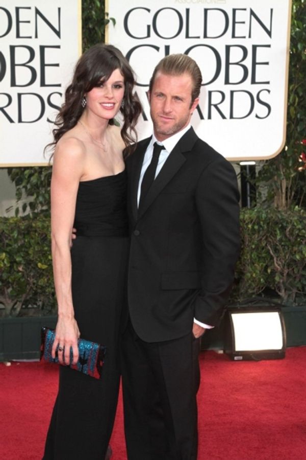 Scott Caan and date pictured at the 68th Annual Golden Globe Awards held at The Bever Photo