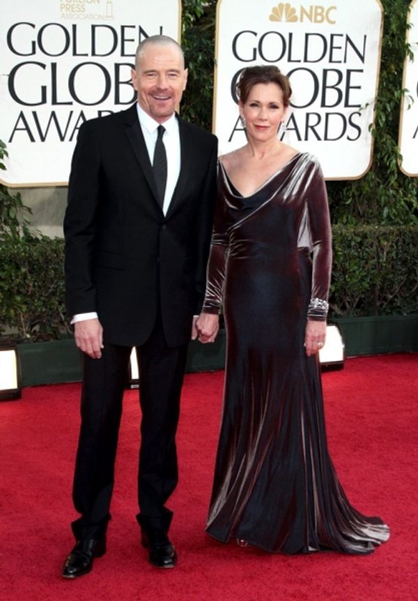 Bryan Cranston; Robin Dearden pictured at the 68th Annual Golden Globe Awards held at Photo