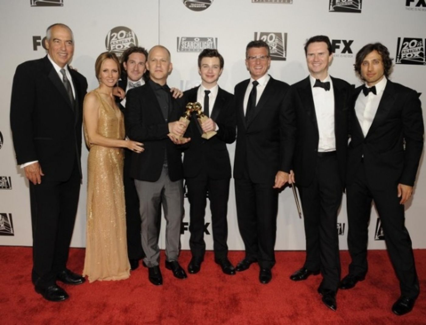 Photo Coverage: GLEE Celebrates Golden Globes Wins Photo Coverage: GLEE Celebrates Golden Globes Wins Image