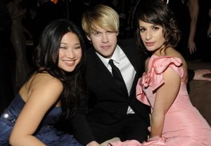 GOLDEN GLOBE AWARDS VIEWING PARTY AND POST-SHOW CELEBRATION: (L-R):  GLEE'S Jenna Ush Photo