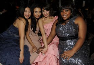 GOLDEN GLOBE AWARDS VIEWING PARTY AND POST-SHOW CELEBRATION: (L-R):  GLEE'S Jenna Ush Photo