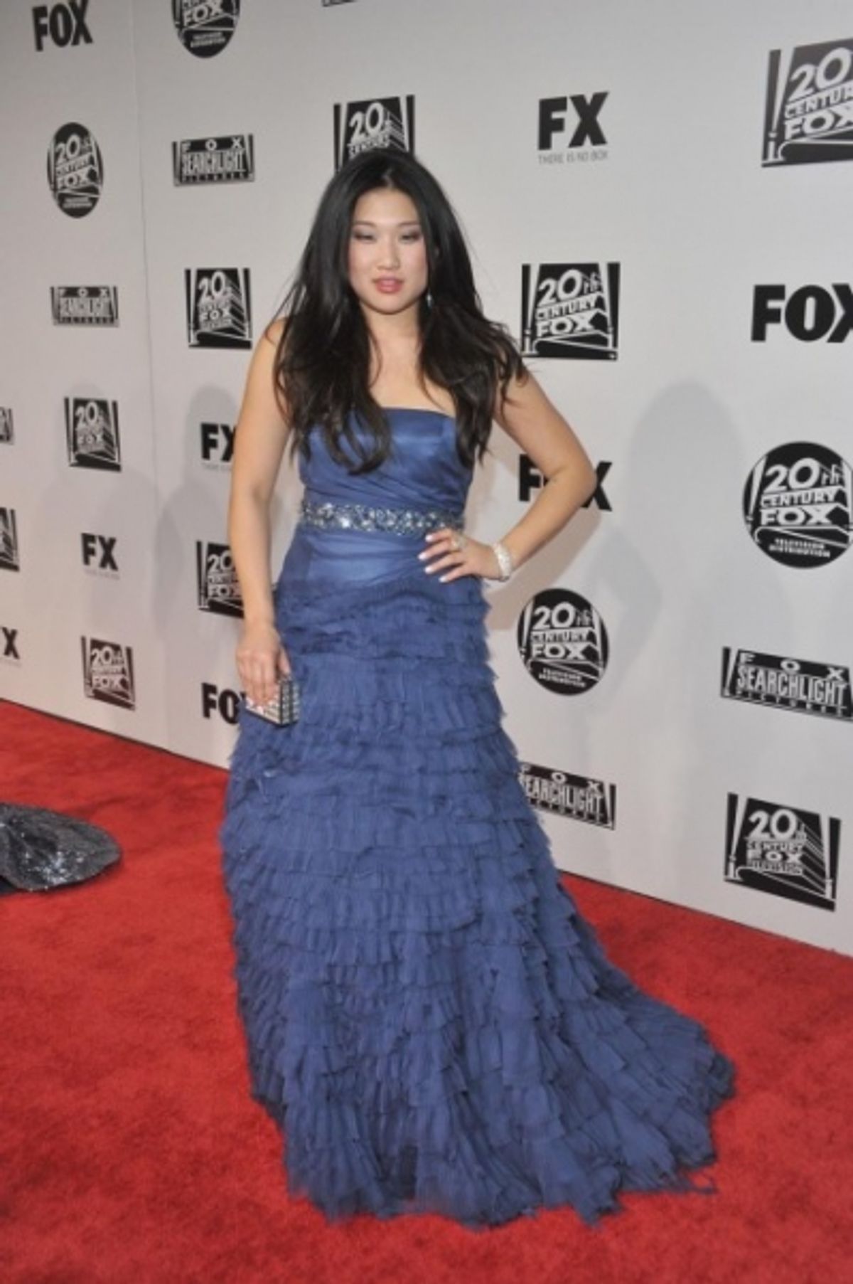GOLDEN GLOBE AWARDS VIEWING PARTY AND POST-SHOW CELEBRATION 2011:  FOX celebrates the Network's Golden Globe Nominees and winners with GLEE cast member Jenna Ushkowitz at the Beverly Hilton Hotel, January 16, 2011.  Ã‚Â©2011 Fox Broadcasting Co.  Cr:  Kri at 