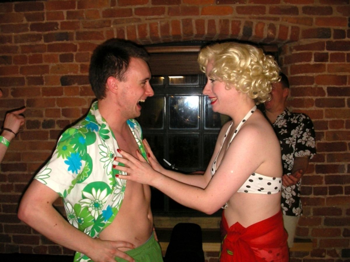 David Mclaughlin and Louise Allen at 