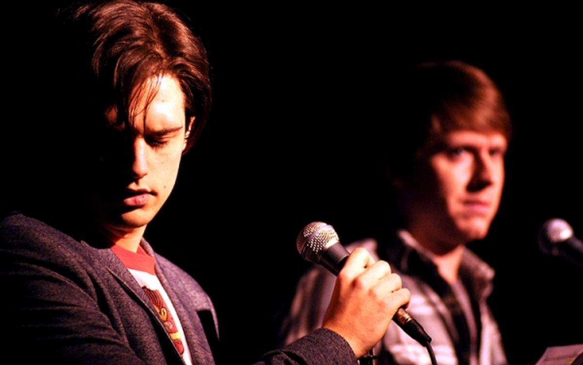 Andy Mientus & Steven Booth at 