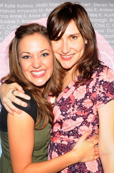 Laura Osnes & Kait Kerrigan  Photo