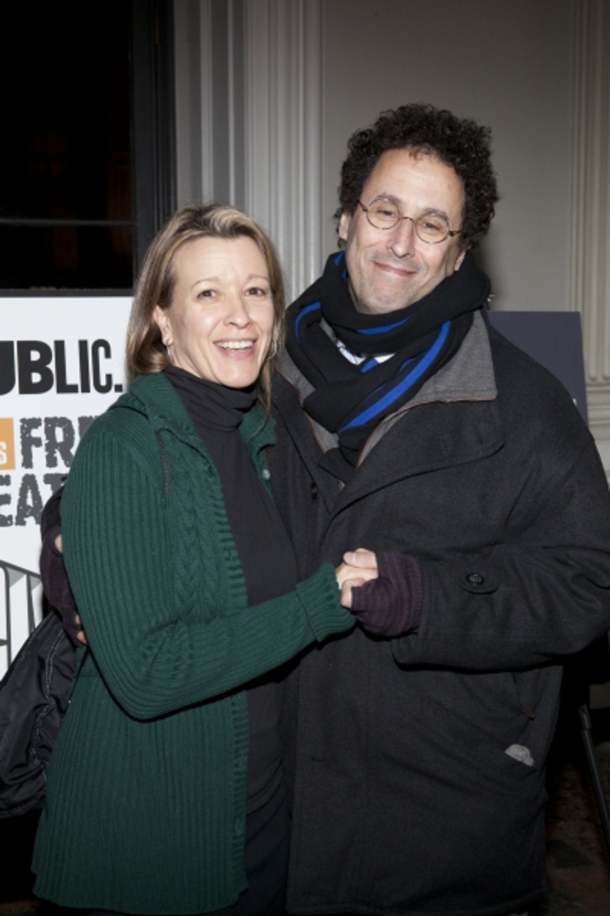 Linda Emond and Tony Kushner at 
