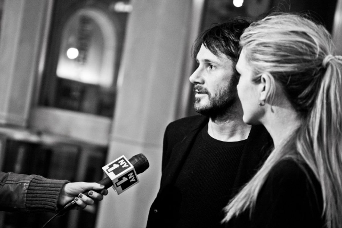 Josh Hamilton and Lily Rabe at 