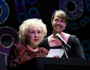 Dorris Roberts (L) and Monica Horan Photo