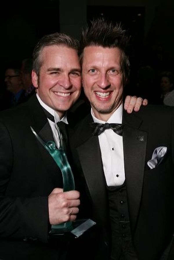 Robert J. Townsend (L) and Chad Borden Photo