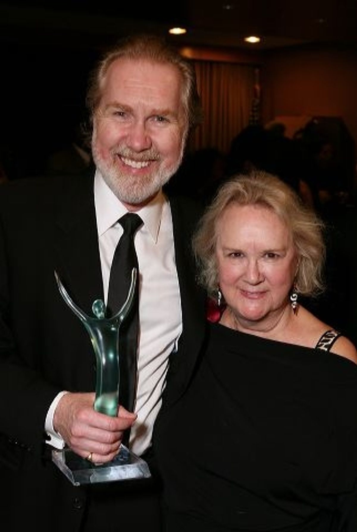 Harry Groener (L) and wife actress Dawn Didawick at 