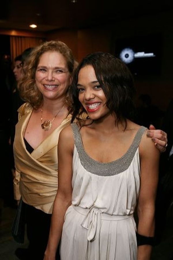 Jeryll Adler (L) and presenter Tessa Thompson Photo