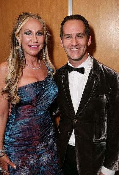 Carole W. Nussbaum (L) and LA Stage Executive Director Terence Mcfarland  Photo