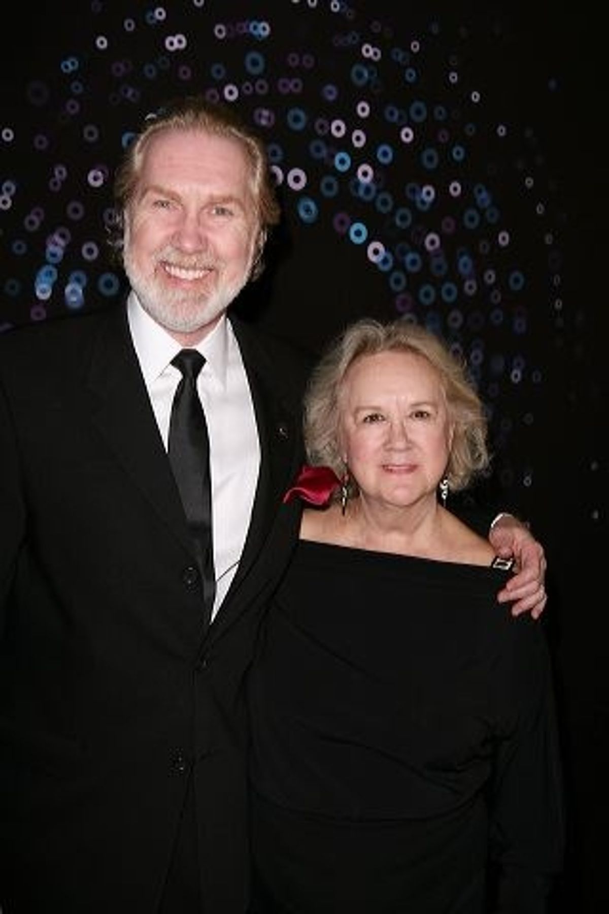 Harry Groener (L) and wife actress Dawn Didawick at 