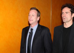 TimesTalks Presents A Conversation With The Champion Acting Ensemble, Kiefer Sutherland & Jason Patric with cast members of Broadway's 'That Championship Season' at the Times Center in New York City. @ BroadwayWorld TimesTalks Presents A Conversation With The Champion Acting Ensemble, Kiefer Sutherla Photo