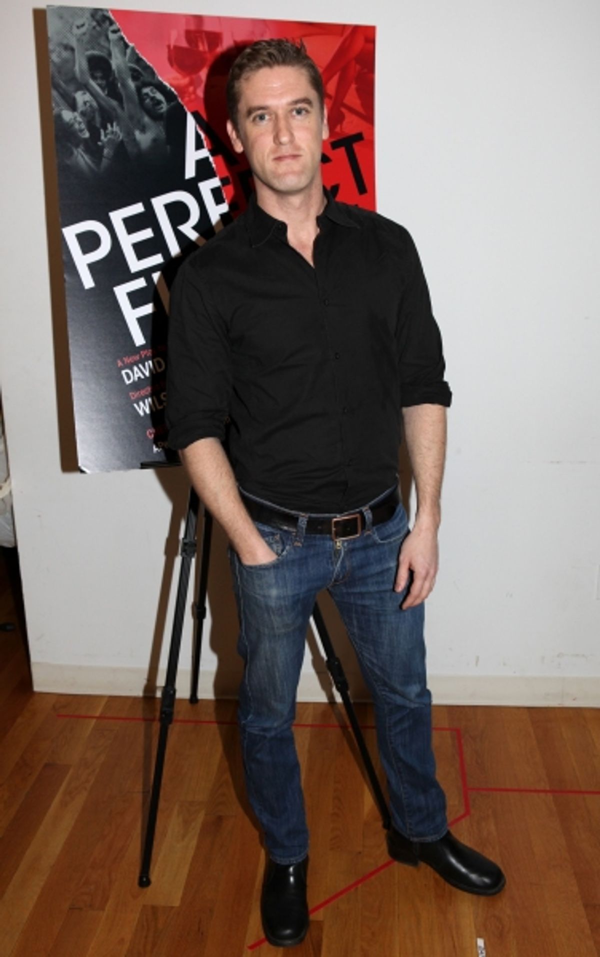 Scott Drummond attends the Off-Broadway Cast Meet & Greet for  at 